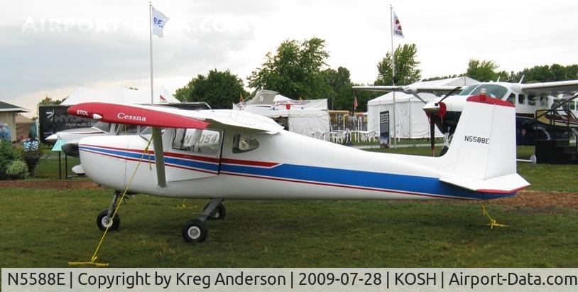 N5588E, 1958 Cessna 150 C/N 17088, EAA Airventure 2009