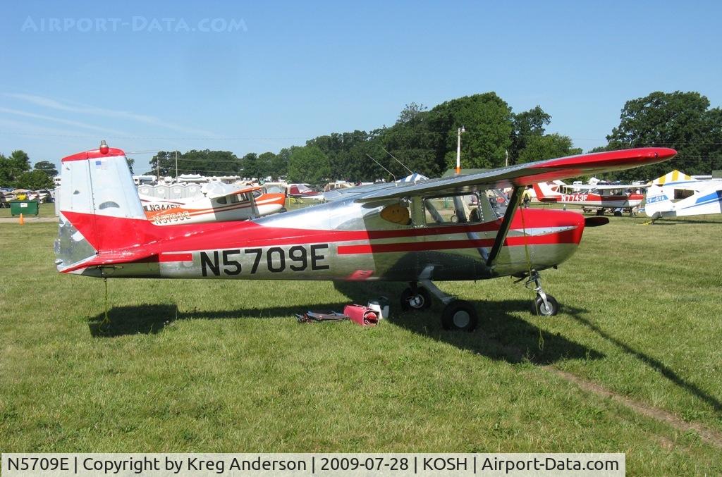 N5709E, 1959 Cessna 150 C/N 17209, EAA Airventure 2009