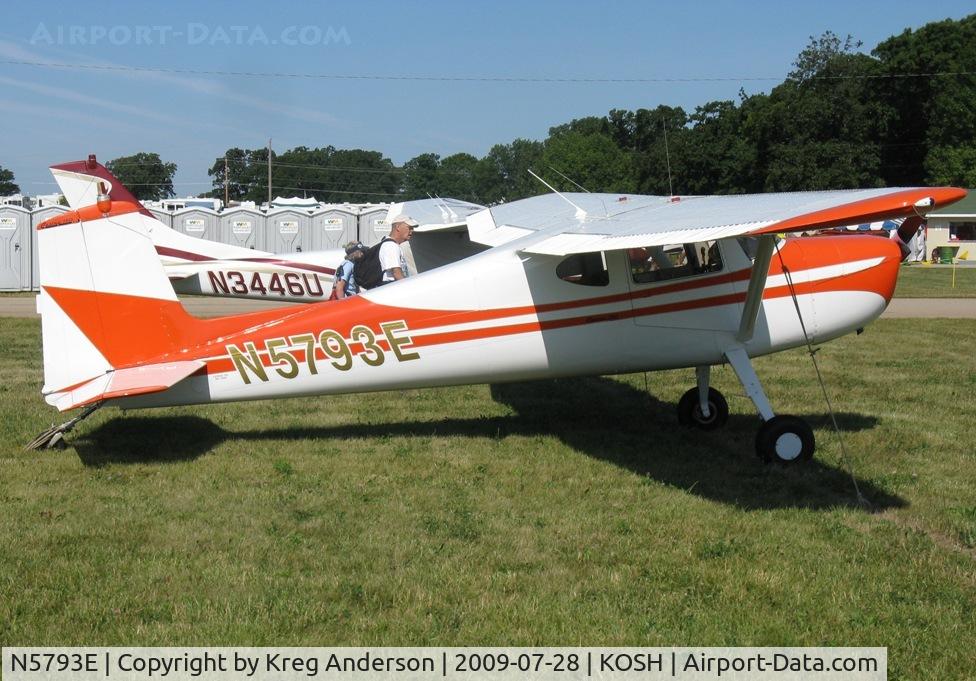 N5793E, 1959 Cessna 150 C/N 17293, EAA Airventure 2009