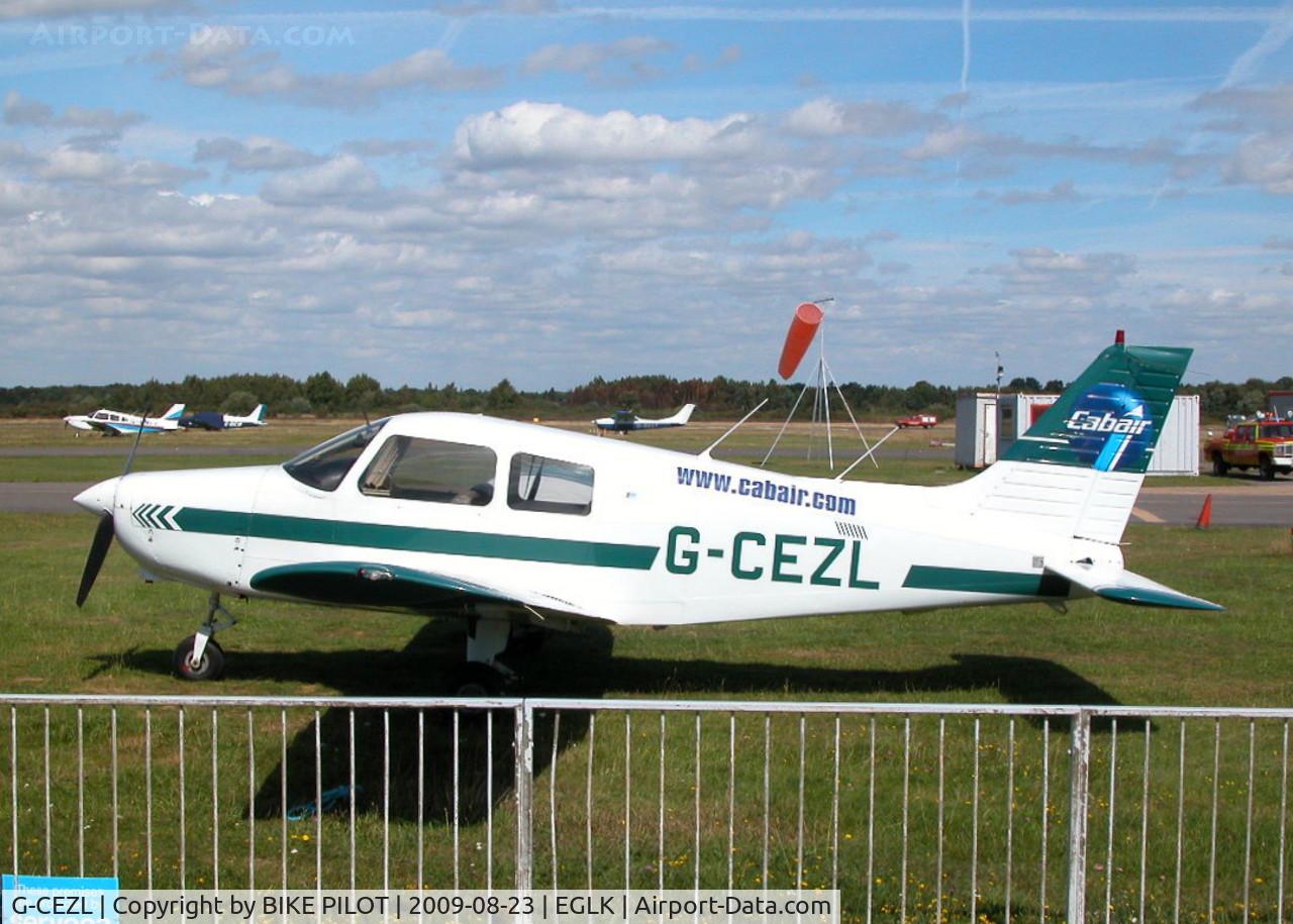 G-CEZL, 1989 Piper PA-28-161 Cadet C/N 2841247, VISITING CABAIR CADET