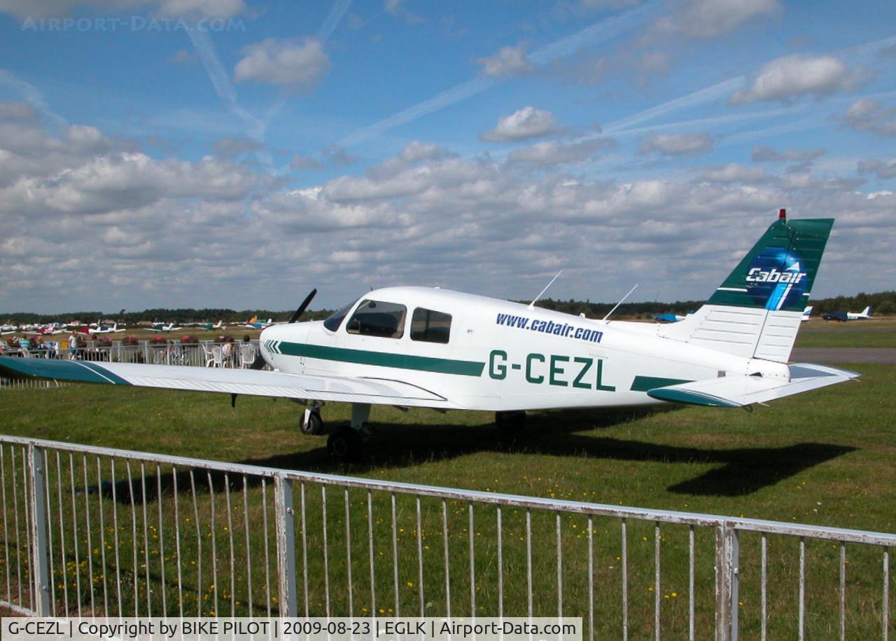 G-CEZL, 1989 Piper PA-28-161 Cadet C/N 2841247, VISITING CABAIR CHEROKEE