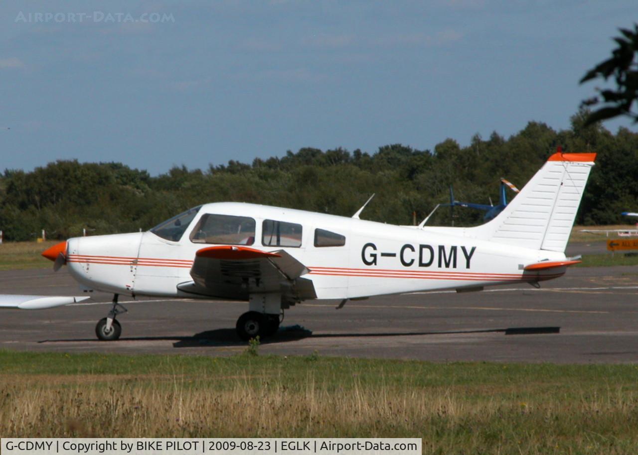 G-CDMY, 1979 Piper PA-28-161 Cherokee Warrior II C/N 28-7916007, VISITING CHEROKEE