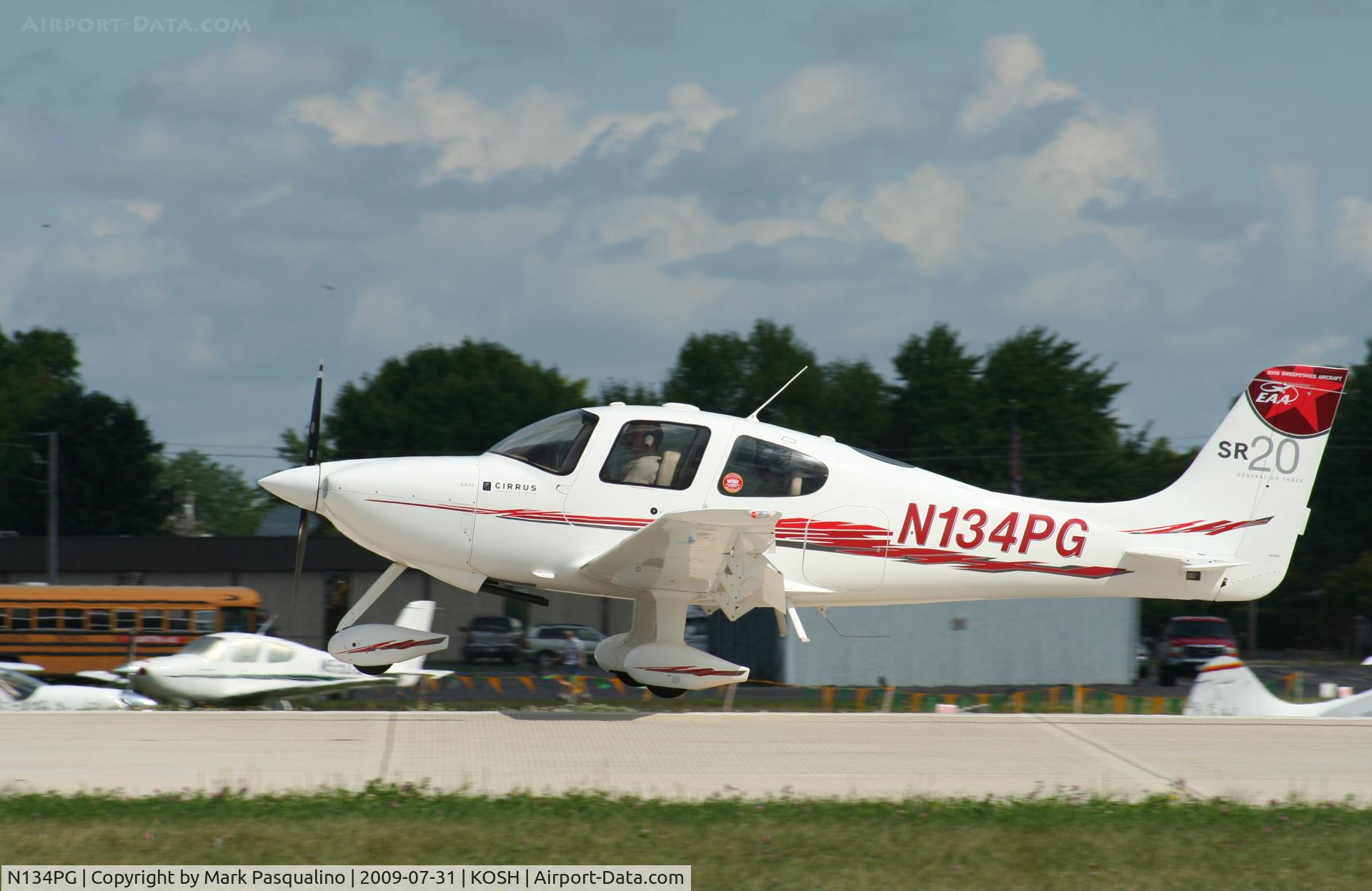 N134PG, 2008 Cirrus SR20 C/N 1935, SR20