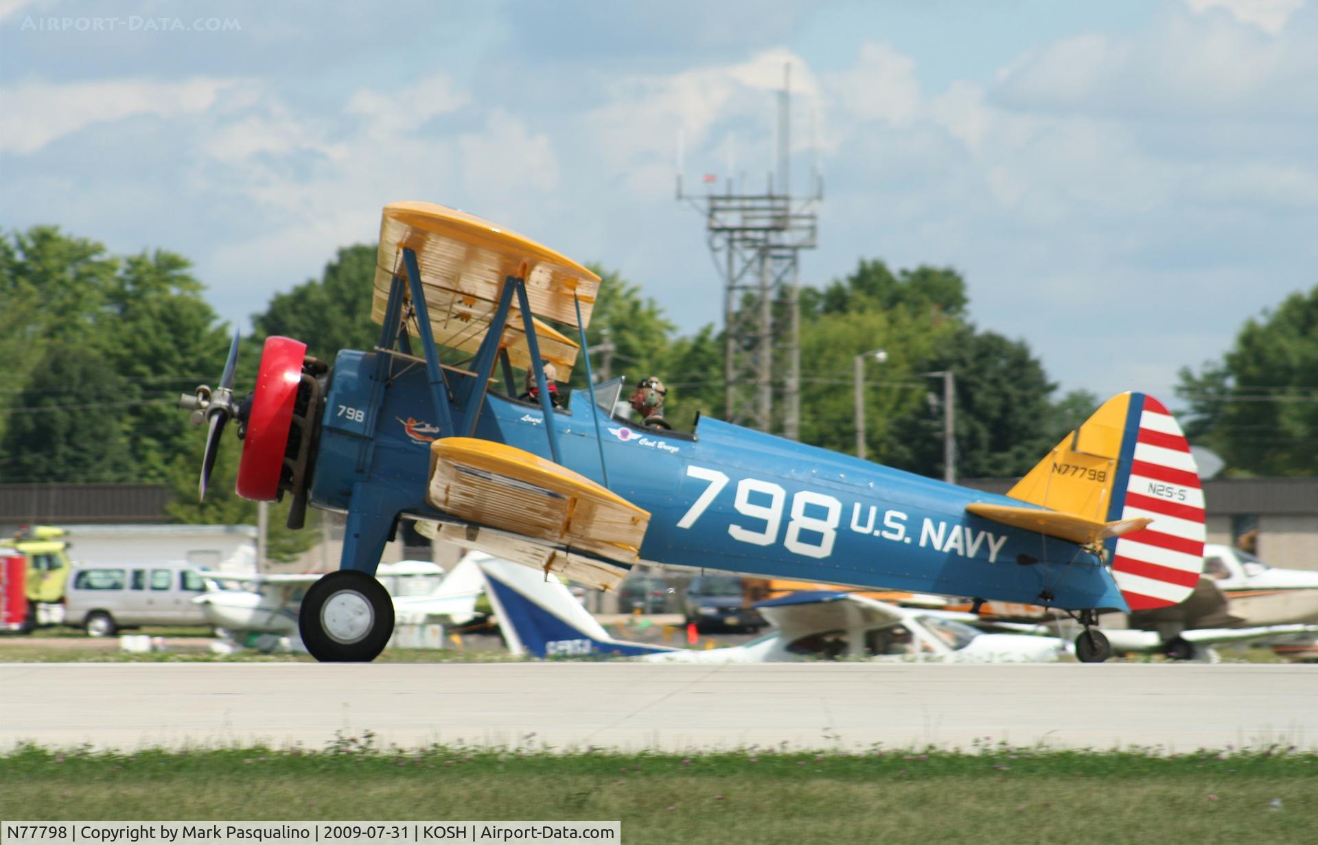 N77798, 1943 Boeing E75 C/N 75-8333, Stearman