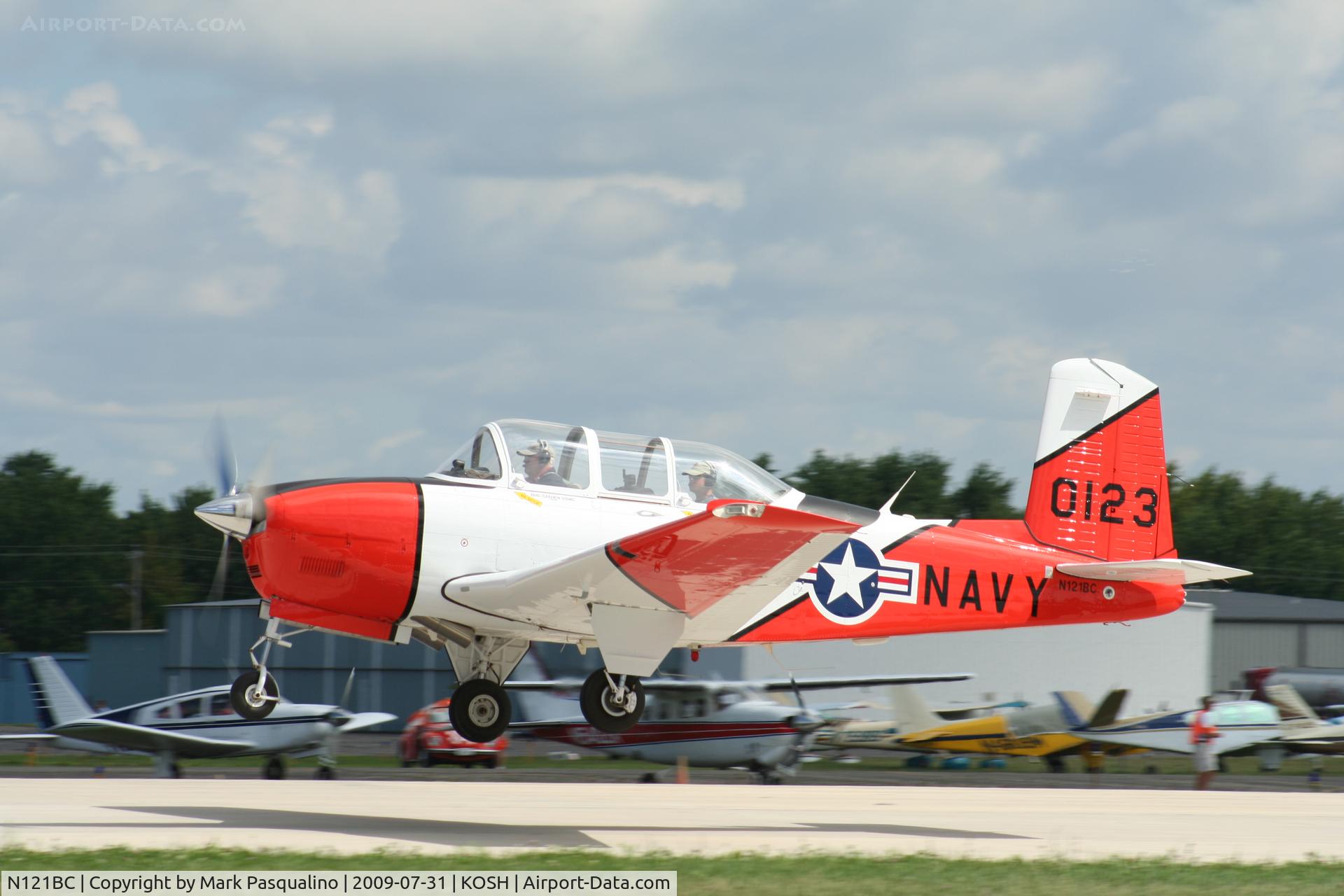 N121BC, Beech T-34A Mentor C/N G-123, Beech T-34A