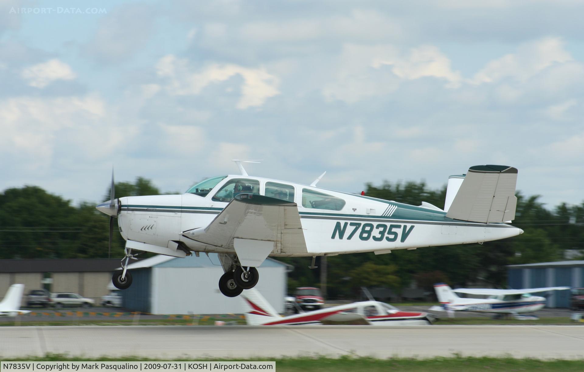 N7835V, 1978 Beech V35B Bonanza C/N D-10155, Beech V35B