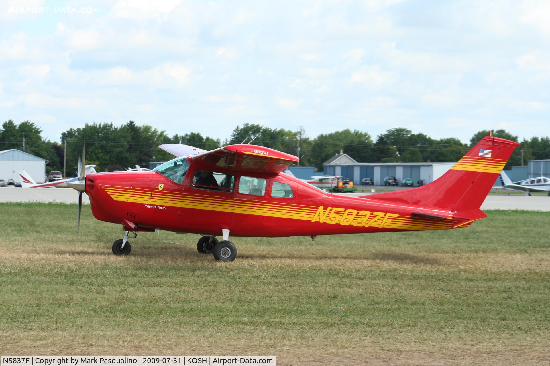 N5837F, 1966 Cessna 210G Centurion C/N 21058837, Cessna 210G