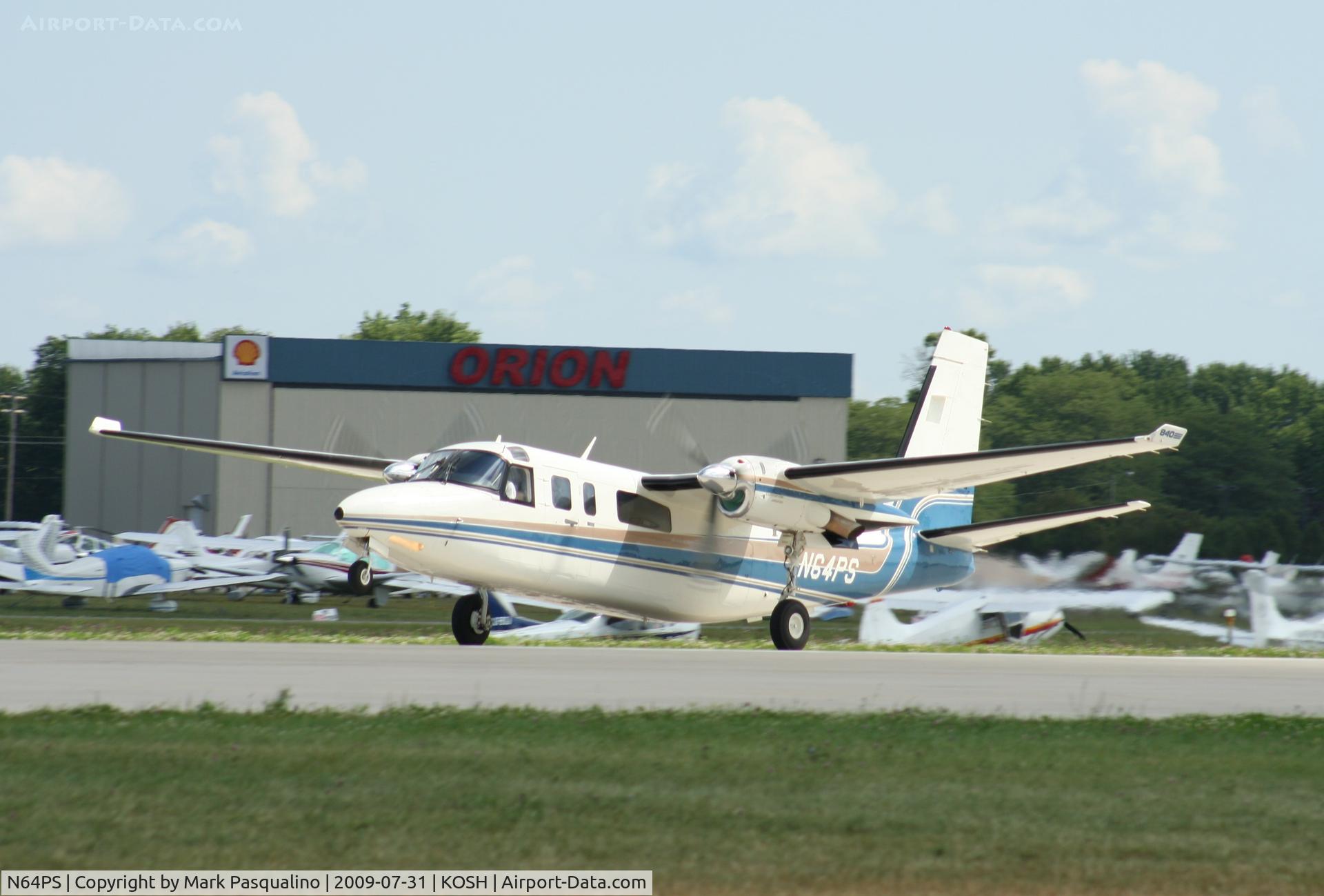 N64PS, 1981 Gulfstream 690C Jetprop 840 C/N 11702, Commander 690C