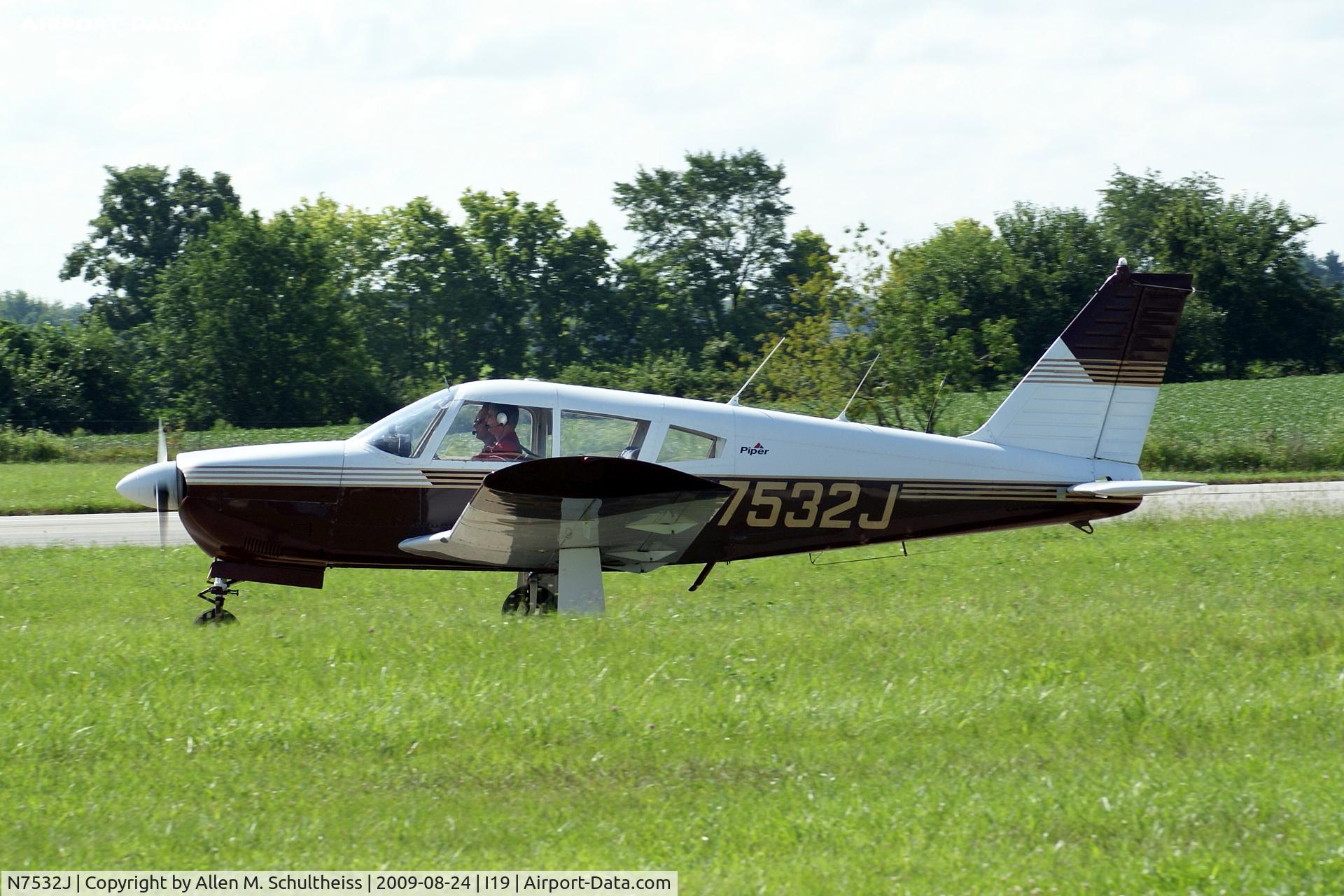 N7532J, 1968 Piper PA-28R-180 Cherokee Arrow C/N 28R-30905, 1968 PA-28R-180