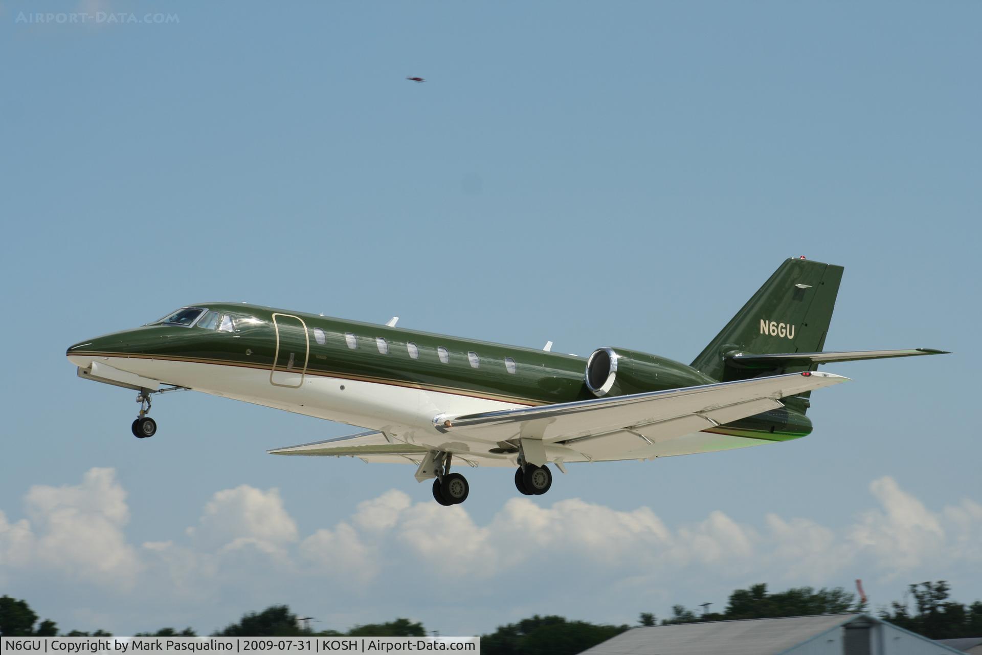 N6GU, 2009 Cessna 680 Citation Sovereign C/N 680-0268, Cessna 680