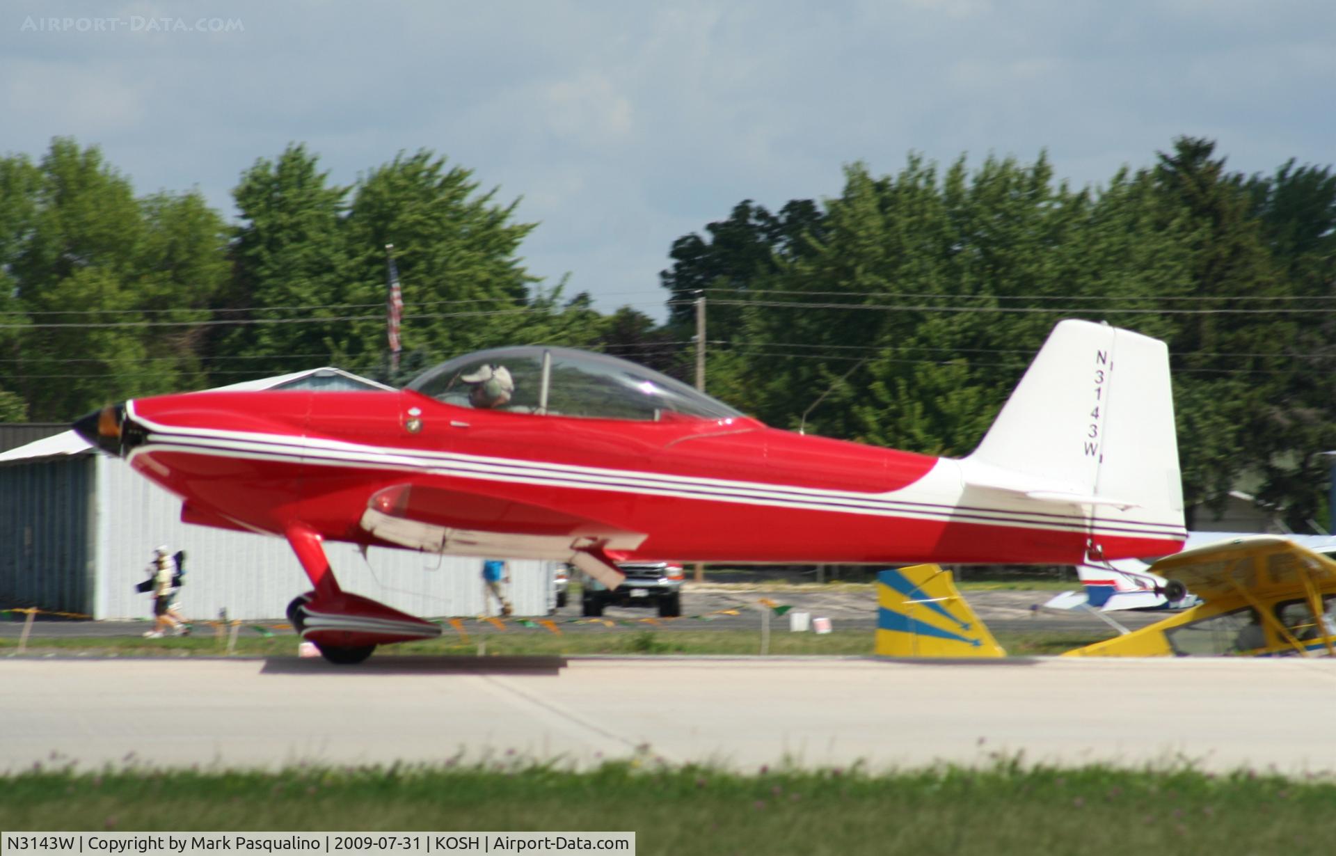 N3143W, 1991 Vans RV-4 C/N 1920, RV-4