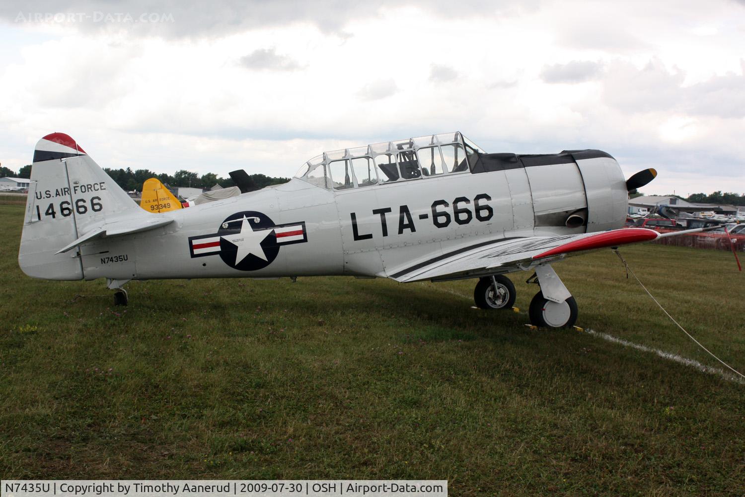 N7435U, 1943 North American AT-6D Texan C/N 88-14666, 1943 North American AT-6D, c/n: 8814666