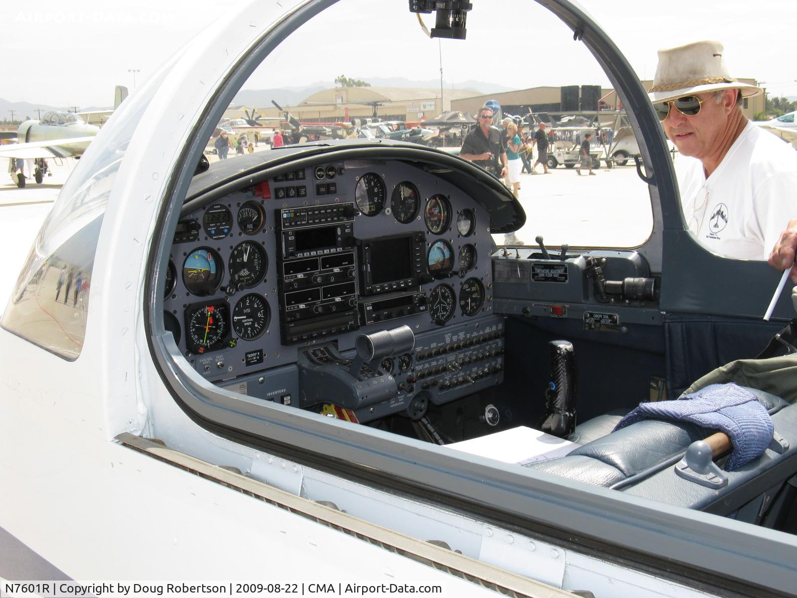 N7601R, 1961 Morane-Saulnier MS.760 Paris C/N 60, 1961 Morane-Saulniere MS.760A PARIS 1R jet, two Turbomeca Marbore VI 32 turbojets, 1080 lb st each, full panel