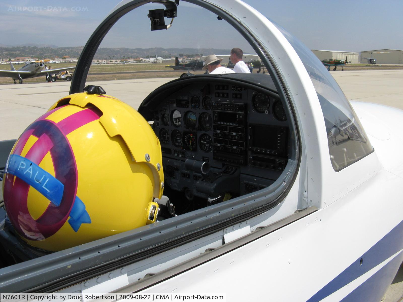 N7601R, 1961 Morane-Saulnier MS.760 Paris C/N 60, 1961 Morane-Saulniere MS.760A PARIS 1R jet, two Turbomeca Marbore VI 32 turbojets, 1080 lb st each, helmet worn