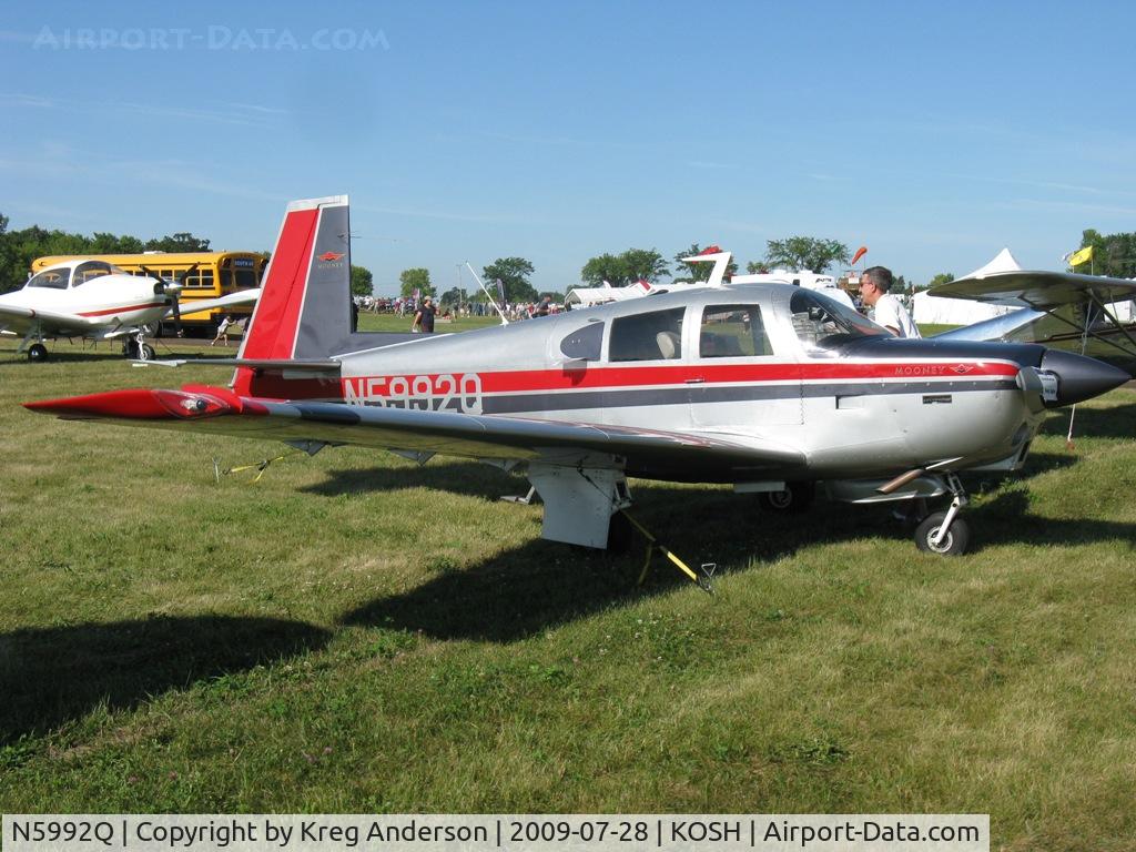 N5992Q, 1965 Mooney M20C Ranger C/N 3216, EAA Airventure 2009