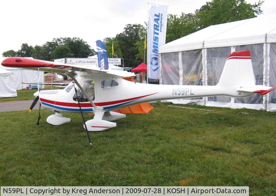N59PL, 3XTrim 3XLS Navigator 600 C/N E67.US, EAA Airventure 2009