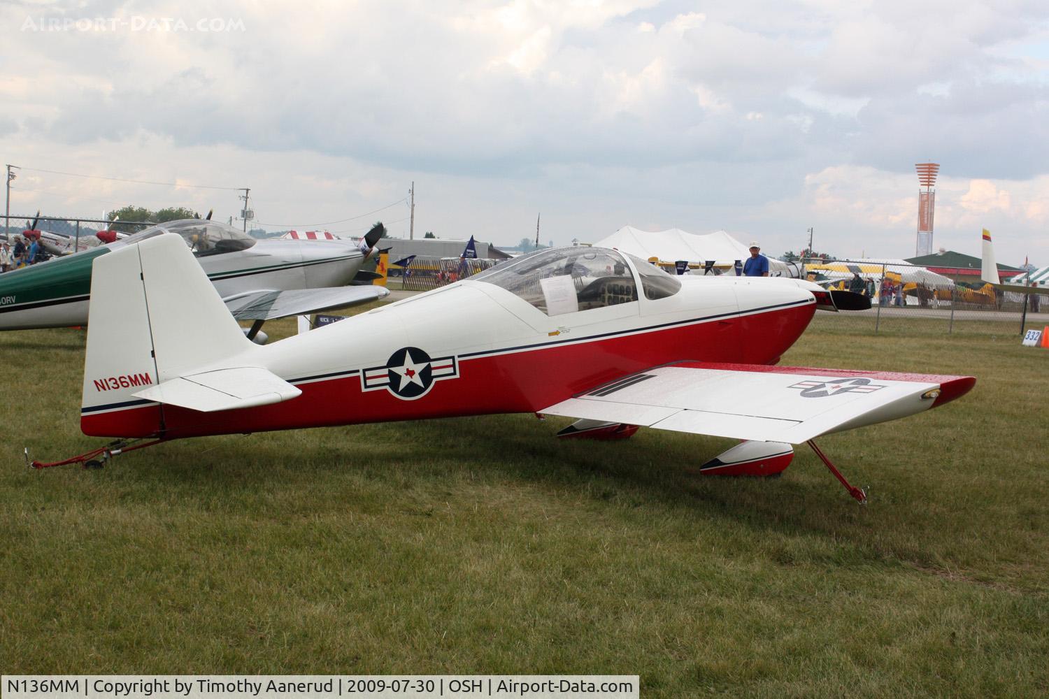 N136MM, 1993 Vans RV-6 C/N 21718, 1993 VANS ACFT RV-6, c/n: 21718