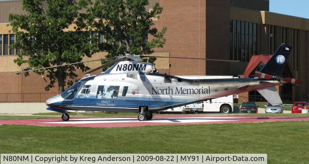 N80NM, 1985 Agusta A109A II C/N 7327, North Memorial Hospital's Agusta A109