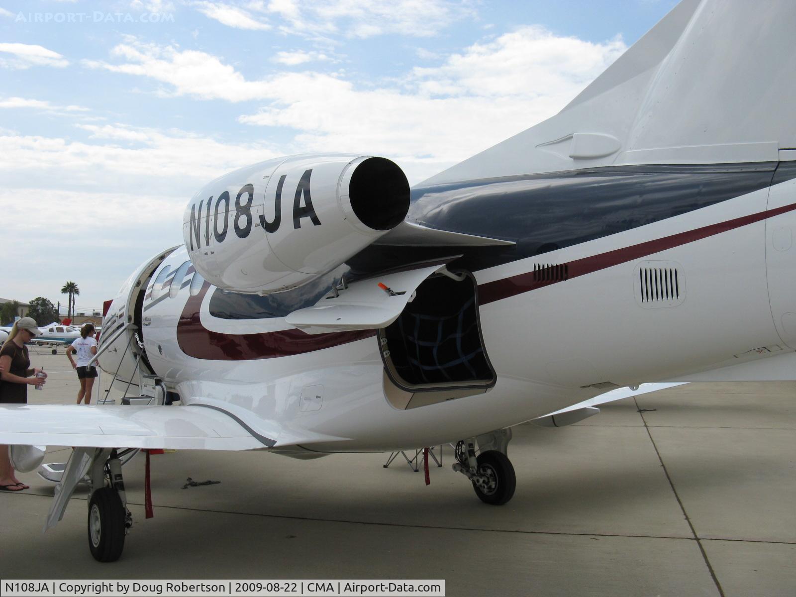 N108JA, 2009 Embraer EMB-500 Phenom 100 C/N 50000023, 2009 Embraer-Empresa Brasilia De Aeronautica SA EMB-500 Phenom 100, two P&W(C)PW617F-E turbofans 1,619 lb st each