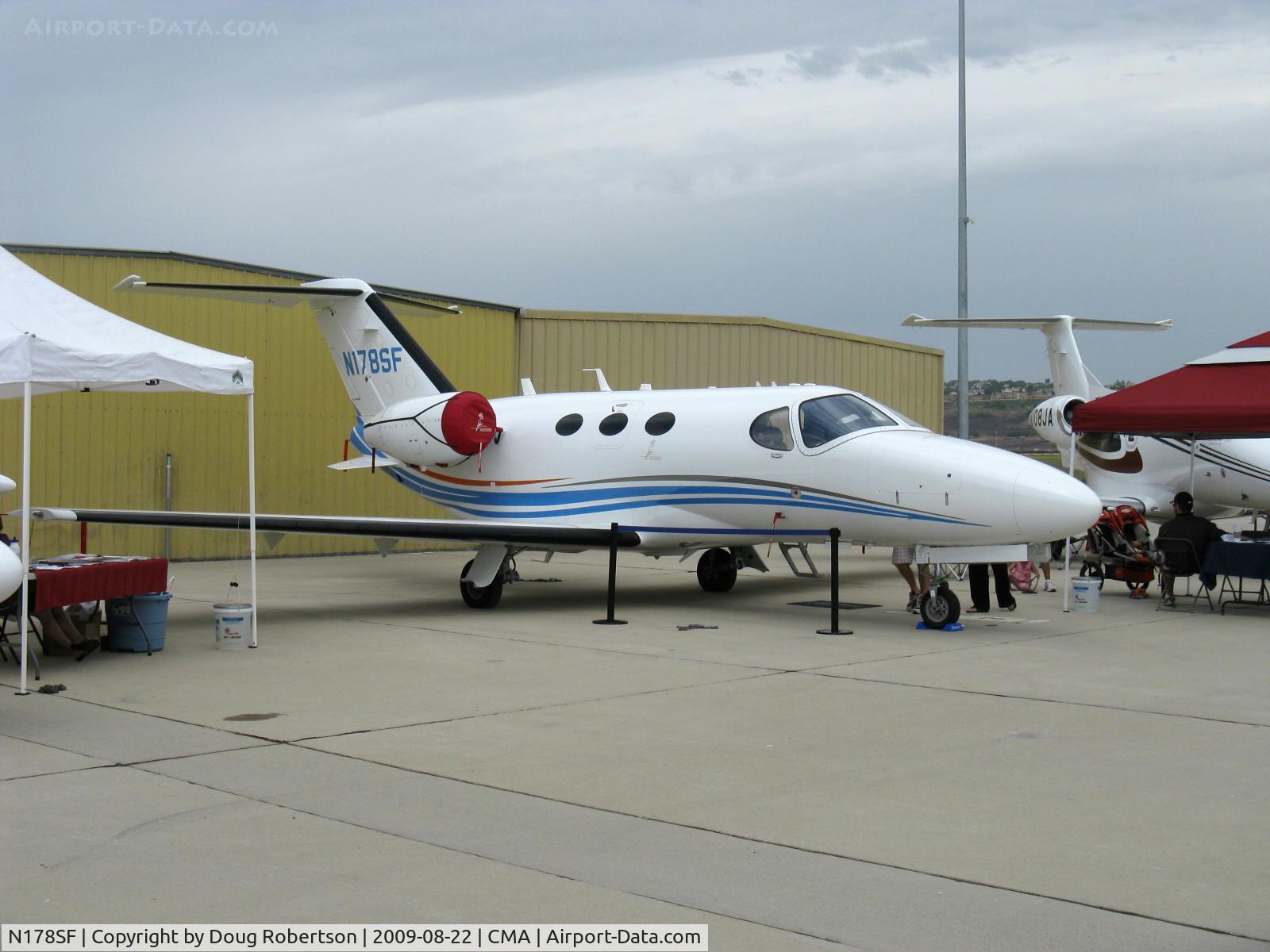 N178SF, 2008 Cessna 510 Citation Mustang C/N 510-0128, 2008 Cessna CITATION 510 MUSTANG, two P&W(C)615F-A Turbofans 1,350 lb st each with dual channel FADEC