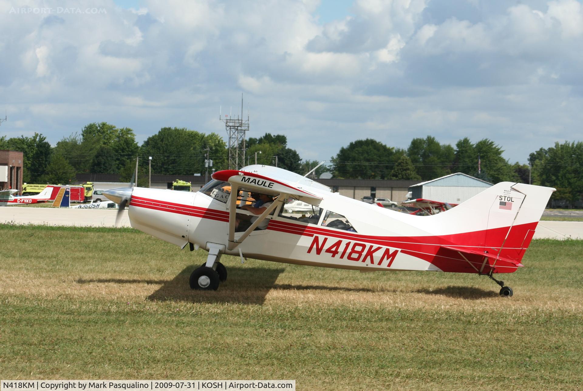 N418KM, 2002 Maule M-7-235C Orion C/N 25075C, Maule M-7-235C