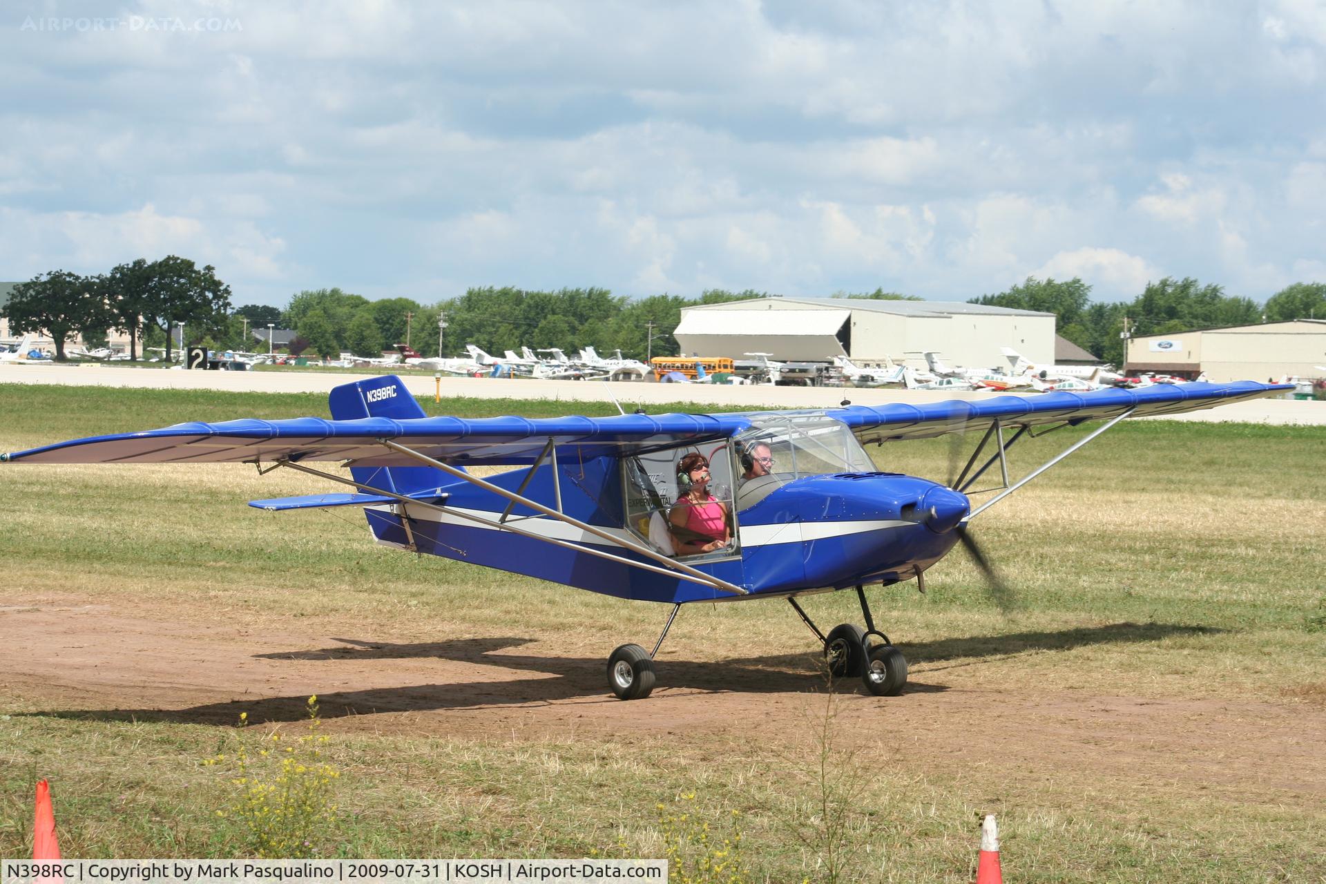 N398RC, Rans S-6ES Coyote II C/N 06031507, Rans S-6ES