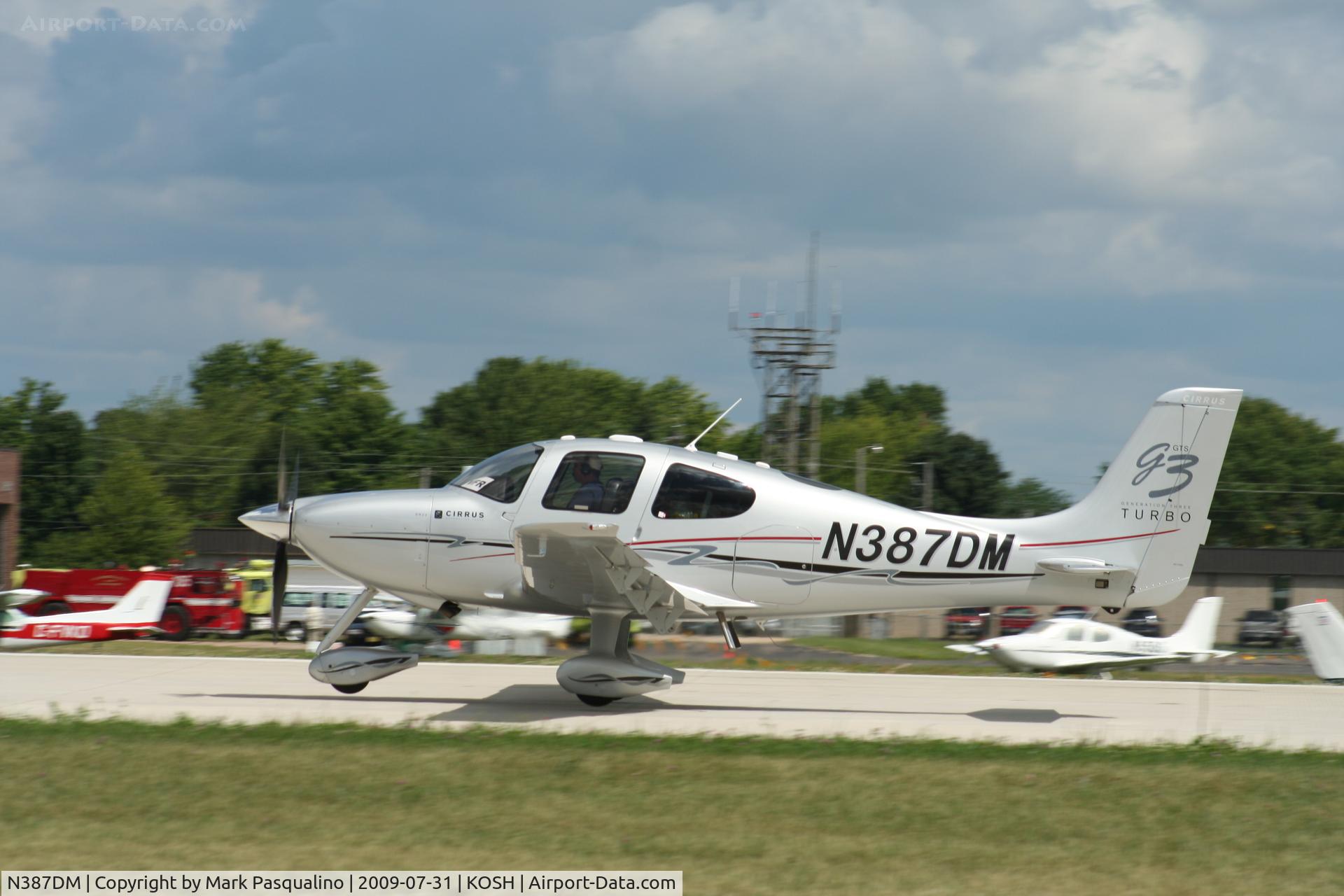 N387DM, 2007 Cirrus SR22 C/N 2880, SR22