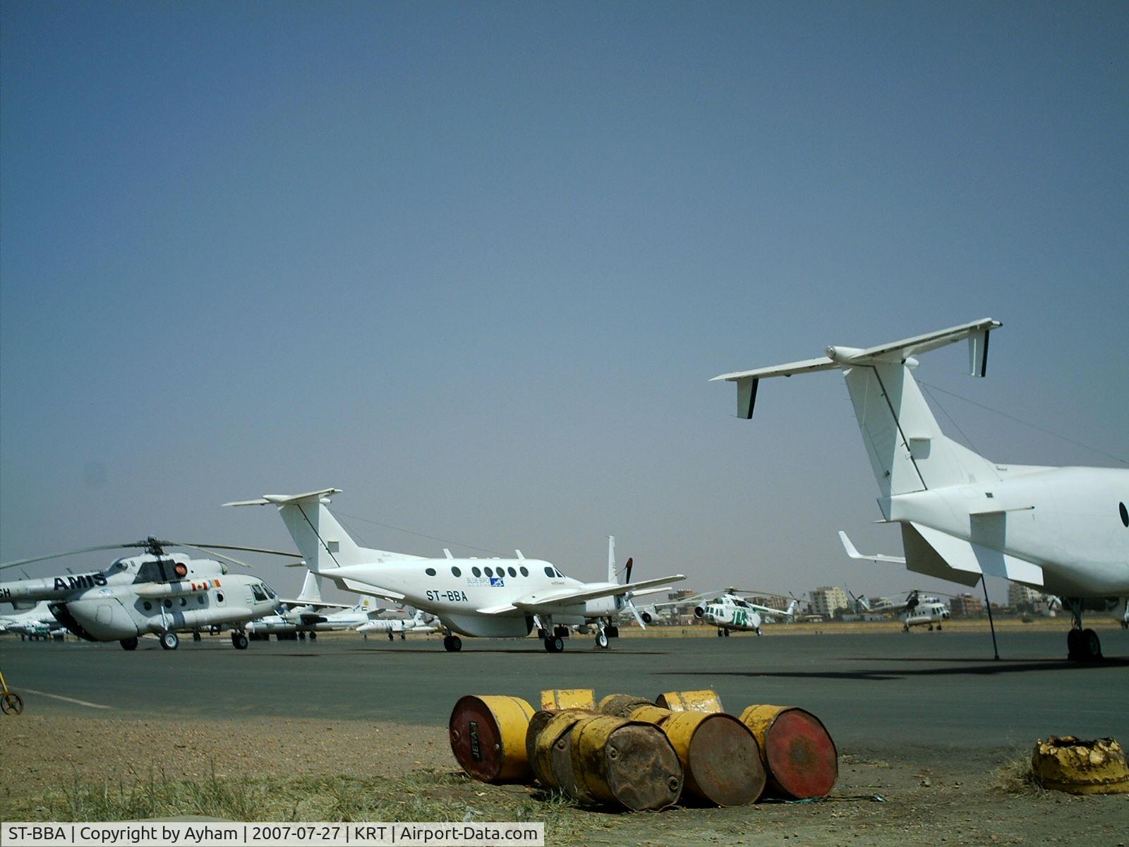 ST-BBA, 1978 Beechcraft 200 King Air C/N BB-341, Hot day in KRT .