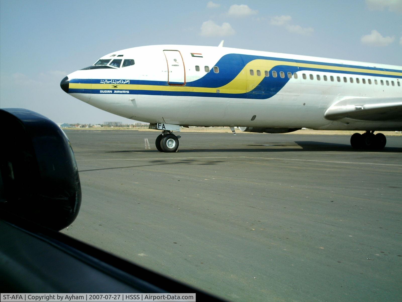 ST-AFA, 1974 Boeing 707-3J8C C/N 20897, Sudan Airways Cargo