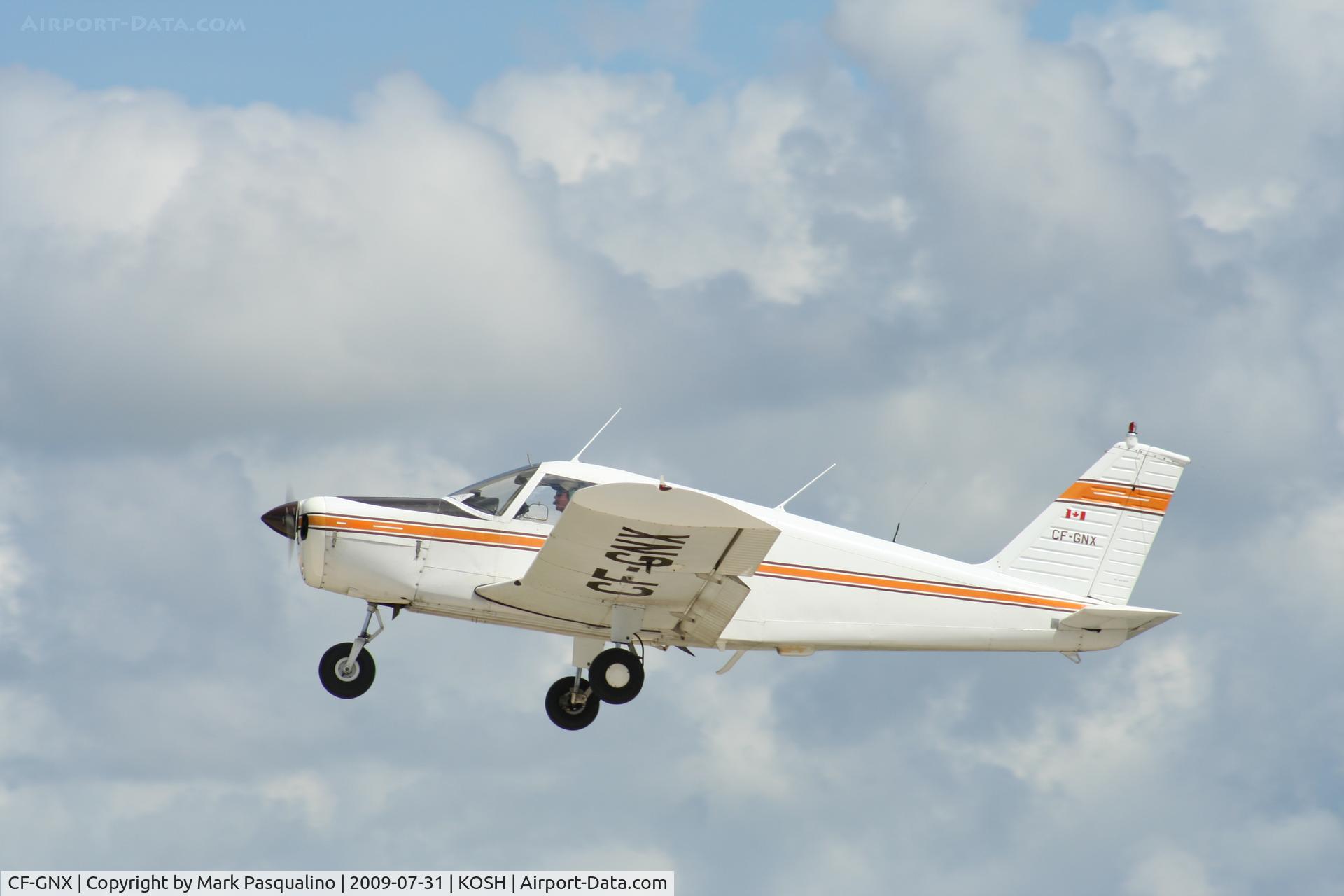 CF-GNX, 1969 Piper PA-28-140 C/N 28-25538, Piper PA-28-140