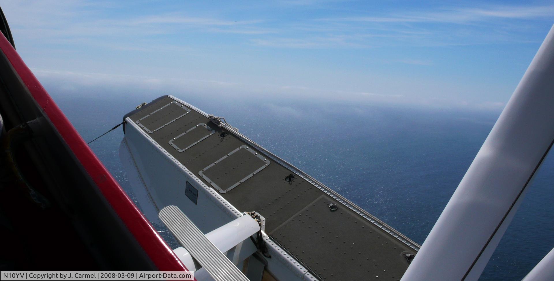 N10YV, Piper PA-18-150 Super Cub C/N 18-8185, Over the Pacific