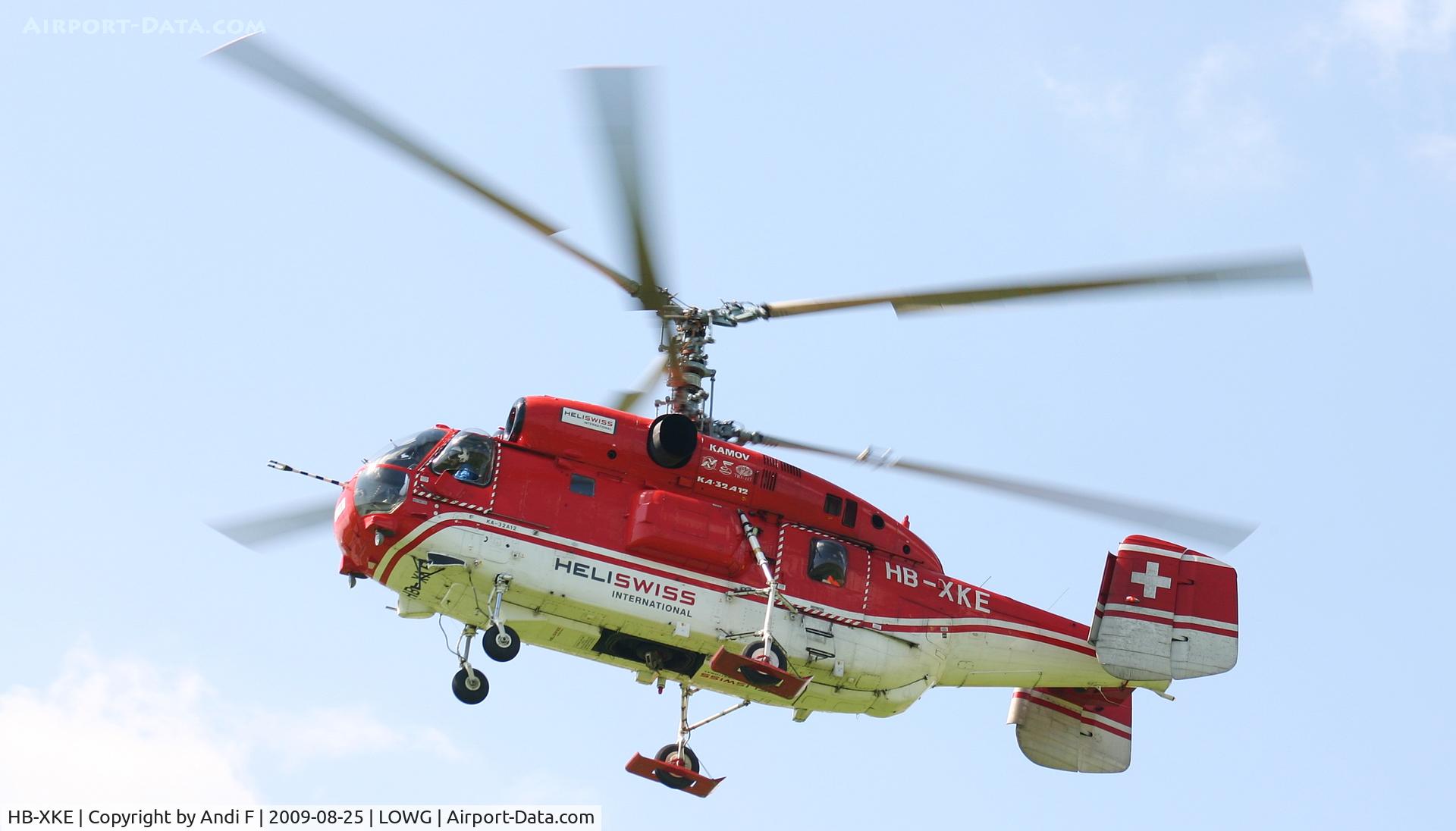 HB-XKE, 1992 Kamov Ka-32A12 C/N 8709/02, -