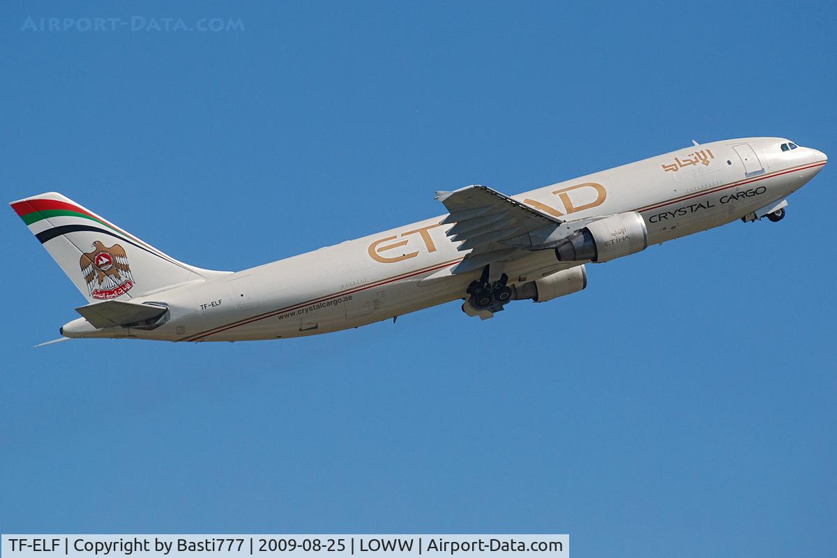 TF-ELF, 1989 Airbus A300-622R C/N 529, Etihad Crystal Cargo in Vienna