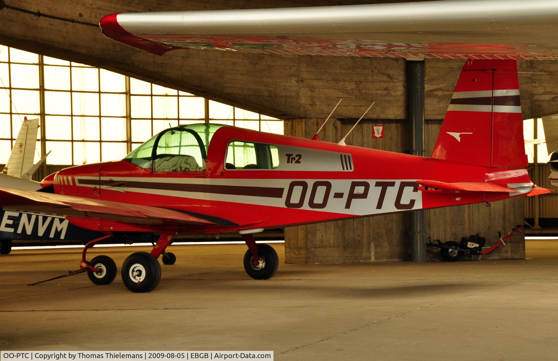 OO-PTC, 1974 Grumman American AA-1B Trainer C/N AA5B-0466, /