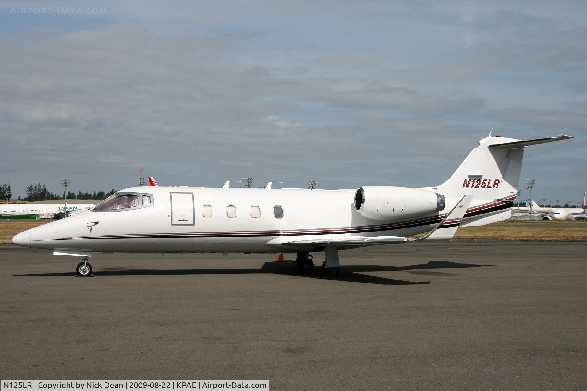 N125LR, 1982 Gates Learjet 55 Longhorn C/N 55-032, KPAE