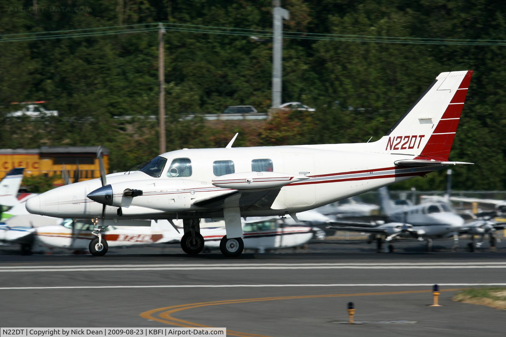 N22DT, 1980 Piper PA-31T1 Cheyenne I C/N 31T-8020057, KBFI