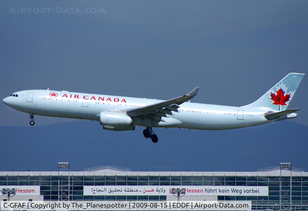 C-GFAF, 1999 Airbus A330-343 C/N 0277, It took a little time to get used to the New Air Canada Colours but now they look good in my Eyes.