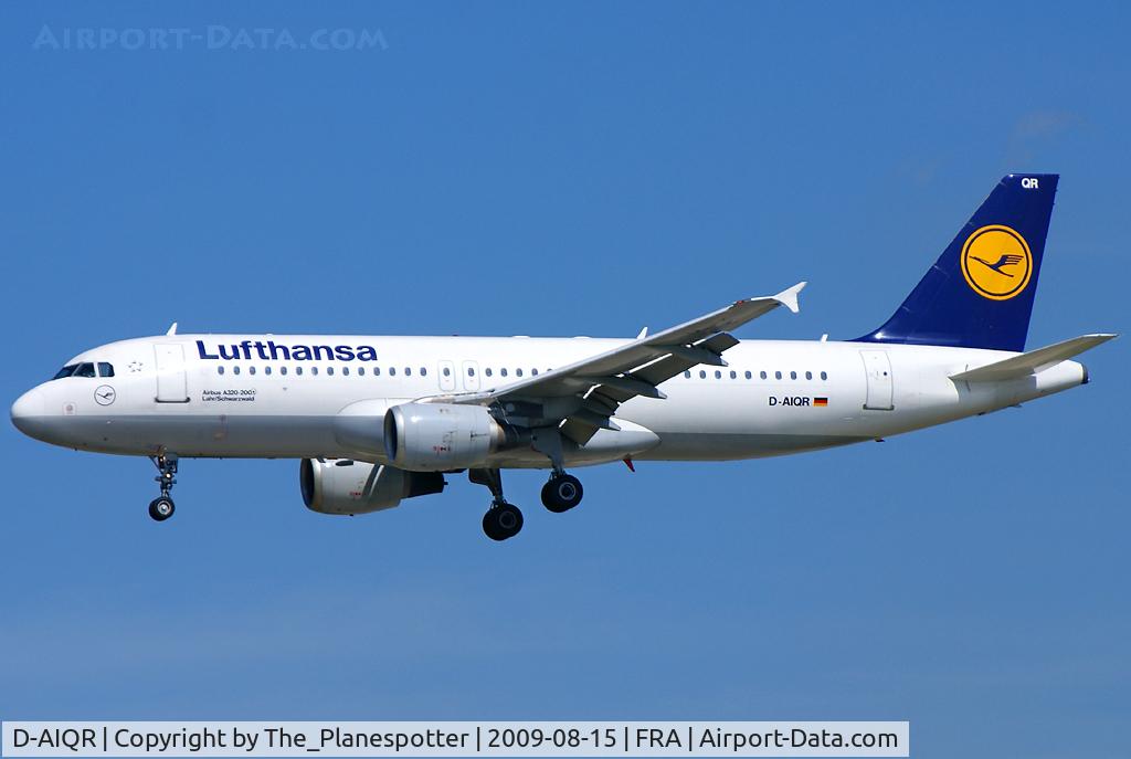 D-AIQR, 1992 Airbus A320-211 C/N 382, 