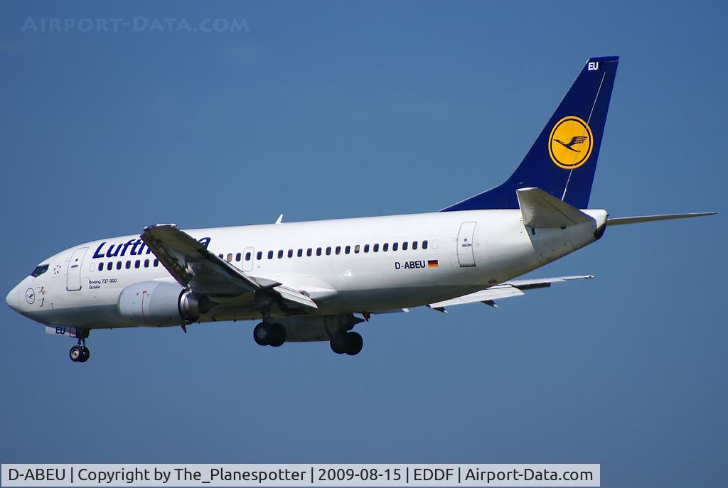 D-ABEU, 1995 Boeing 737-330 C/N 27904, Tried a new different angle for this LH Workhorse