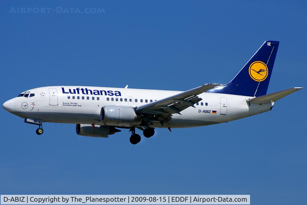 D-ABIZ, 1991 Boeing 737-530 C/N 25244, Waiting for my Special LH 735 but only got others.