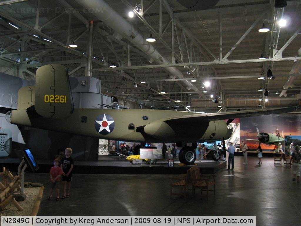 N2849G, 1944 North American B-25J Mitchell Mitchell C/N 108-33352, A North American B-25 Mitchell on display at the Pacific Aviation Museum