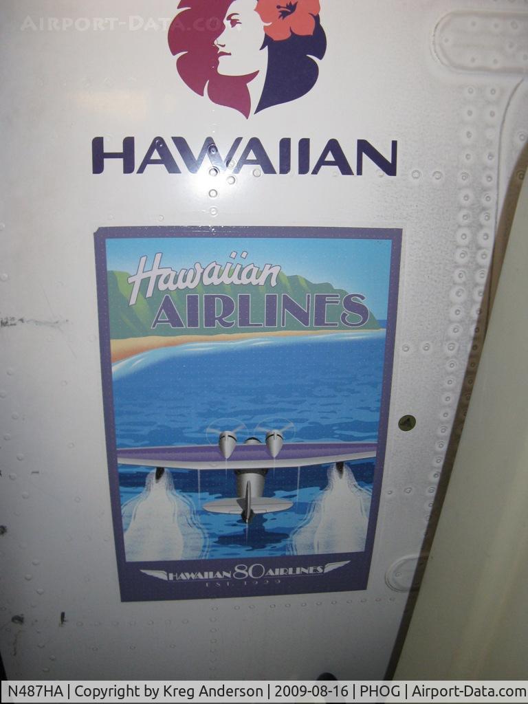 N487HA, 2001 Boeing 717-200 C/N 55132, Hawaiian Airlines Boeing 717-200