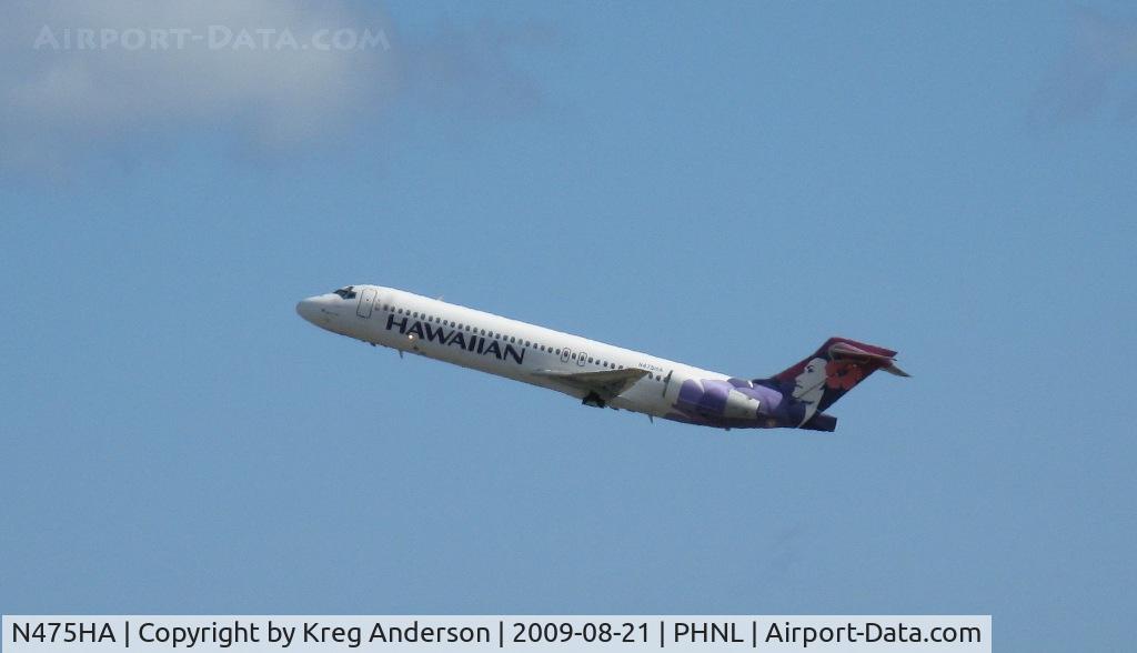 N475HA, 2001 Boeing 717-200 C/N 55121, Hawaiian Airlines Boeing 717-200