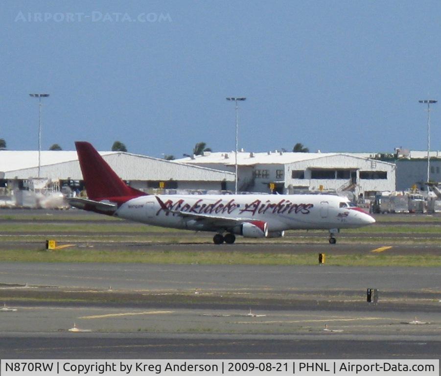 N870RW, 2006 Embraer 170SU (ERJ-170-100SU) C/N 17000138, Mokulele Airlines (opb Shuttle America) Embraer ERJ-170-100