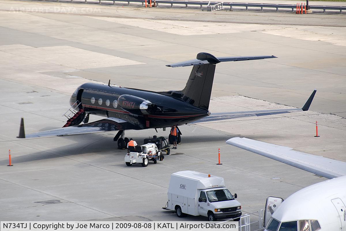 N734TJ, 1983 Gulfstream Aerospace G-1159A Gulfstream III Gulfstream III C/N 392, @ ATL