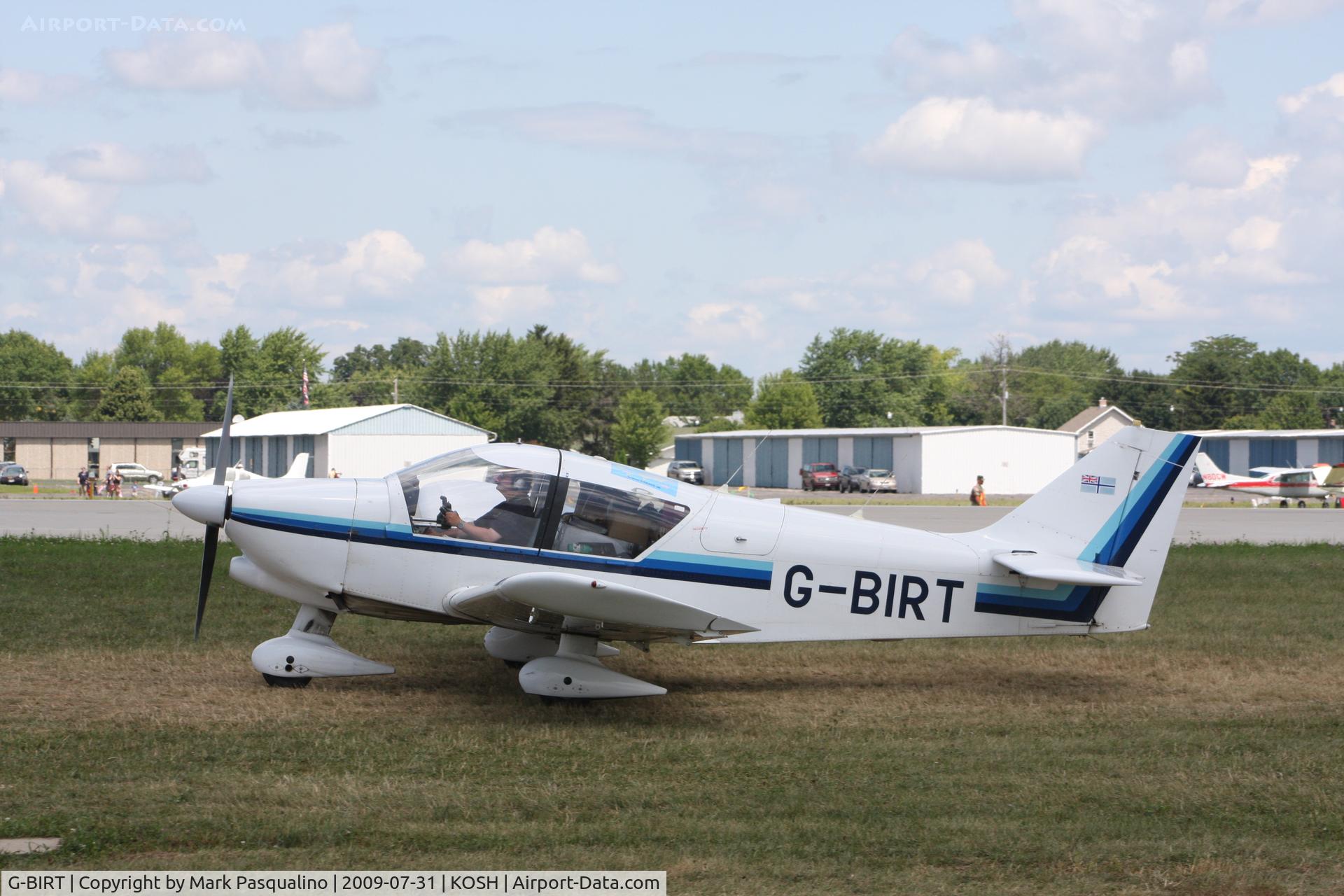 G-BIRT, 1981 Robin R-1180TD Aiglon C/N 276, Robin R1180TD