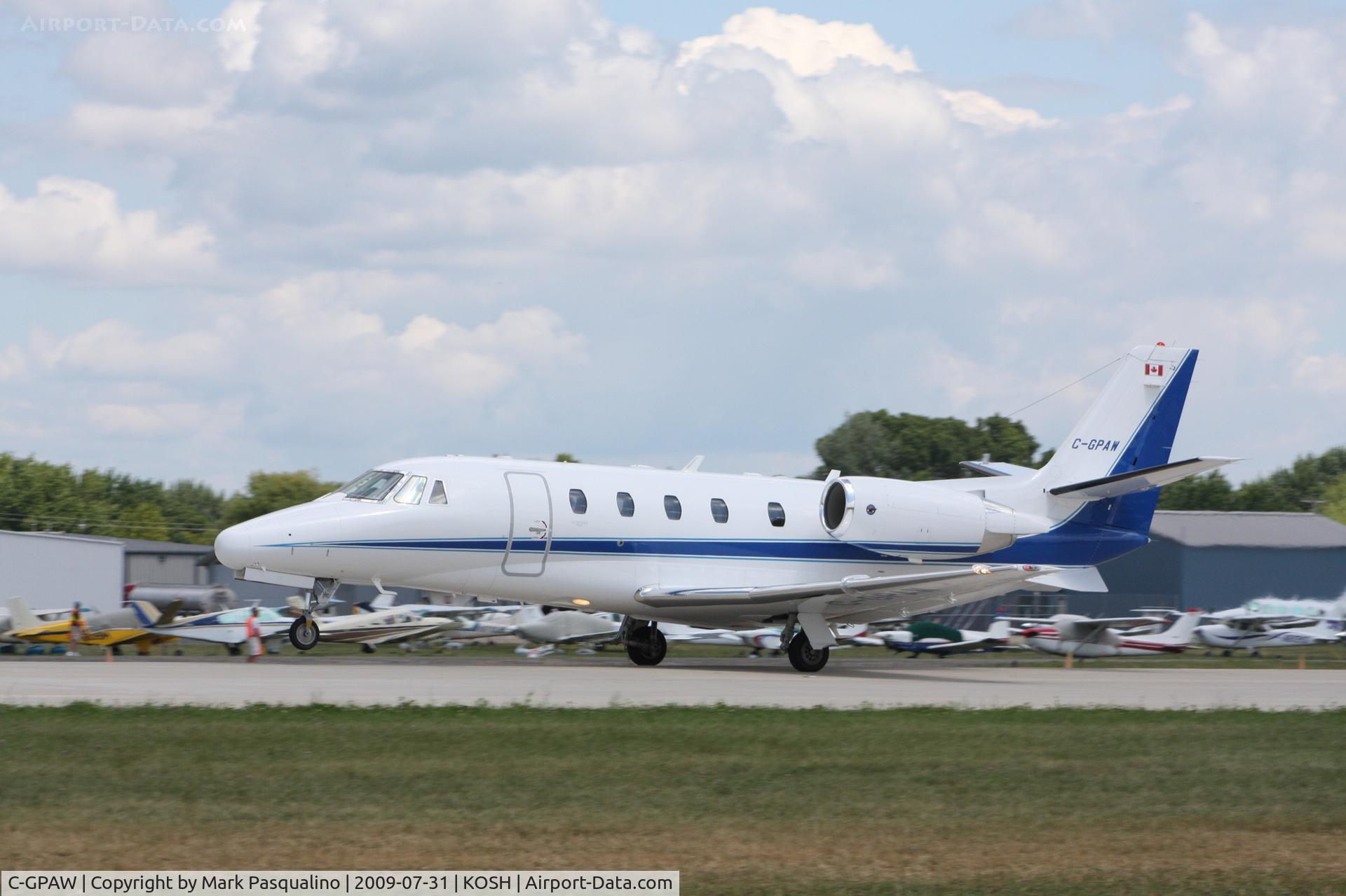 C-GPAW, 2007 Cessna 560XLS C/N 560-5681, Cessna 560XL