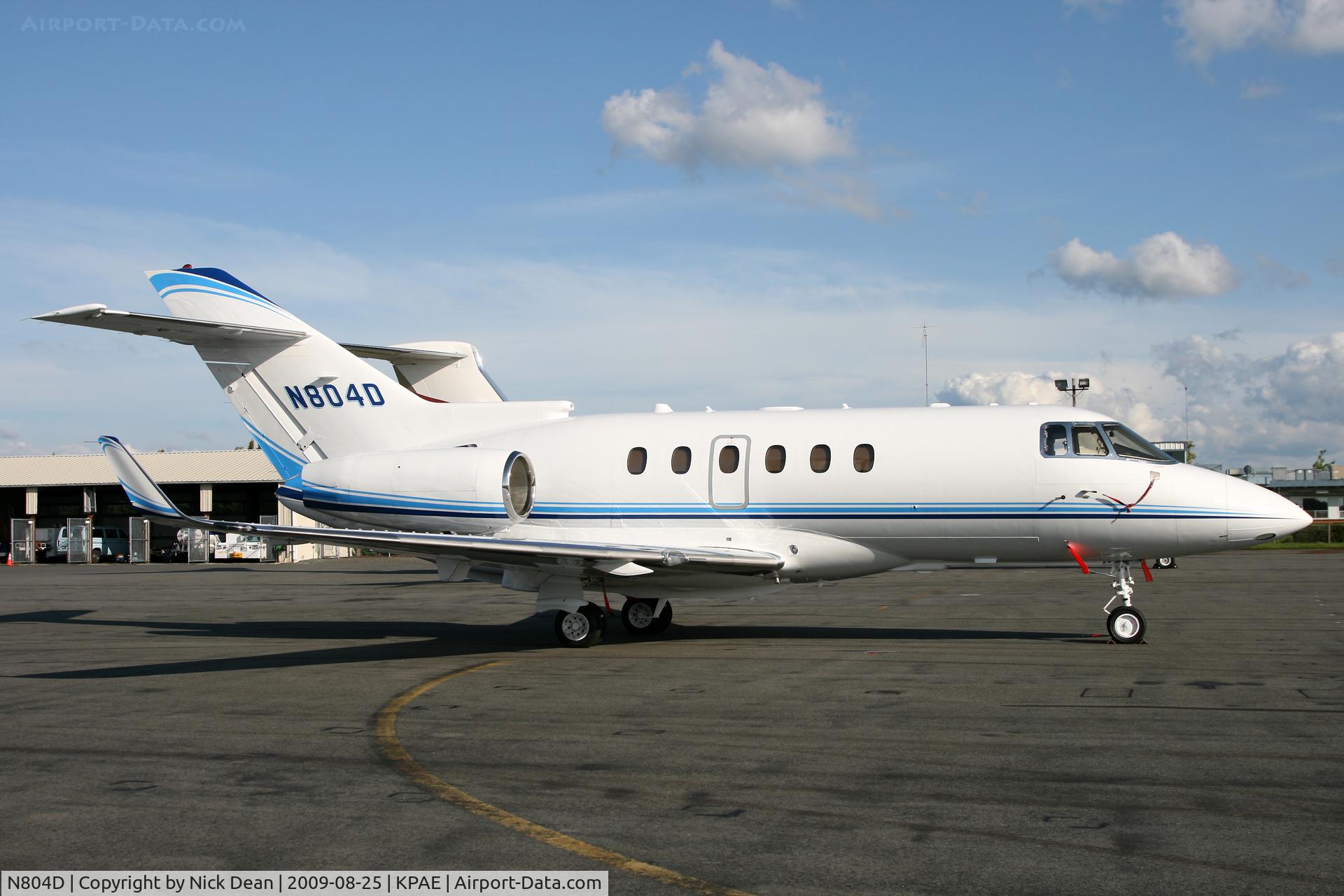 N804D, Hawker Beechcraft Corp HAWKER 900XP C/N HA-0110, KPAE