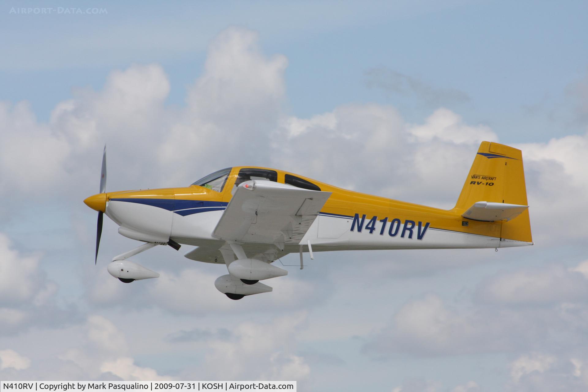 N410RV, 2003 Vans RV-10 C/N 1 (N410RV), RV-10
