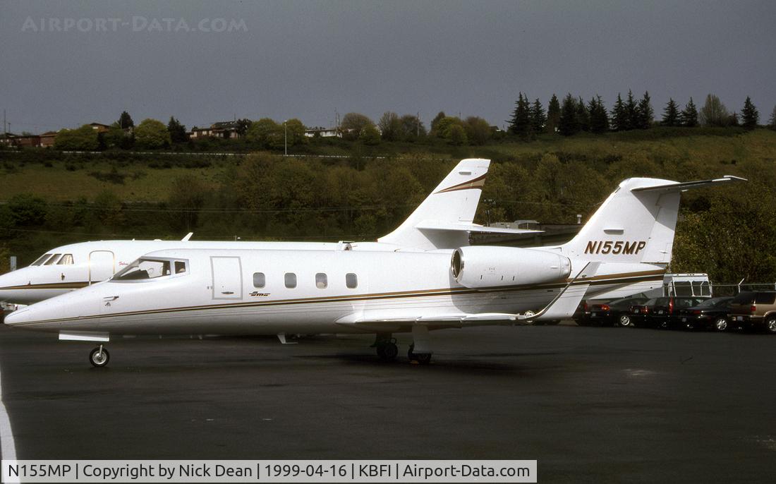 N155MP, 1981 Learjet 55 C/N 55-014, KBFI